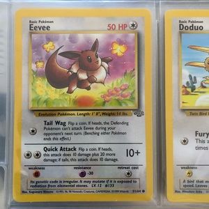 1990’s rare vintage Eevee Pokémon card 51/64
